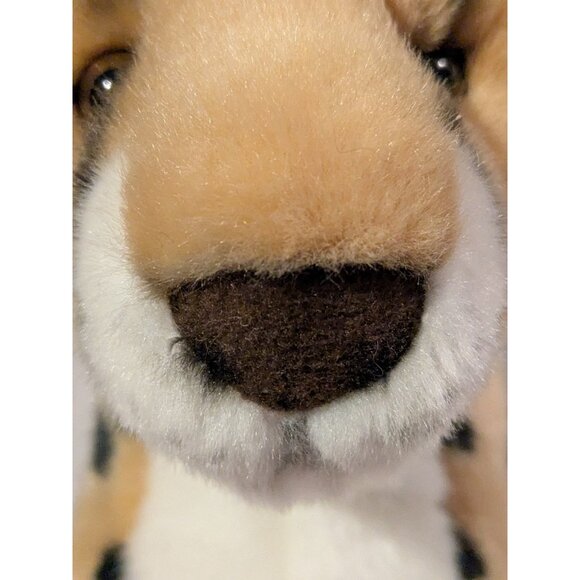 ZSL London Zoo Plush Cheetah Safari Large Cat Wildlife Stuffed Animal Toy 10" - Picture 12 of 15